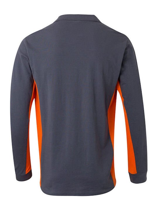 Velilla Herren Polo-Arbeitshemd Gray