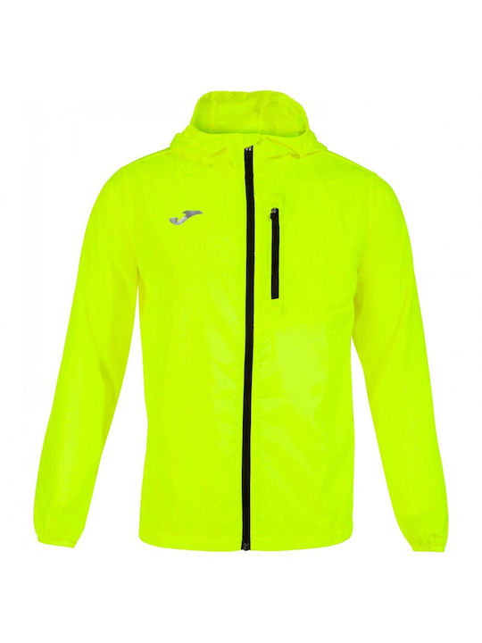 Joma Men's Winter Jacket Windproof Yellow