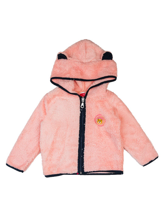 Joyce Kids Cardigan Σομόν