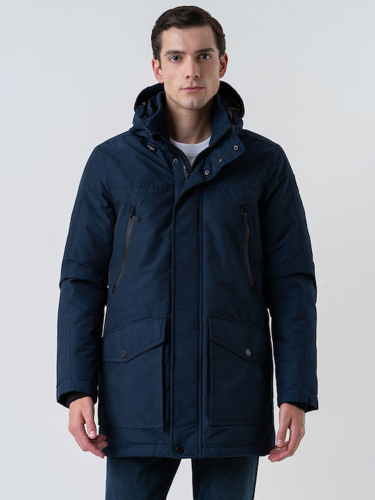 Finnmark Men's Winter Jacket Dark Navy