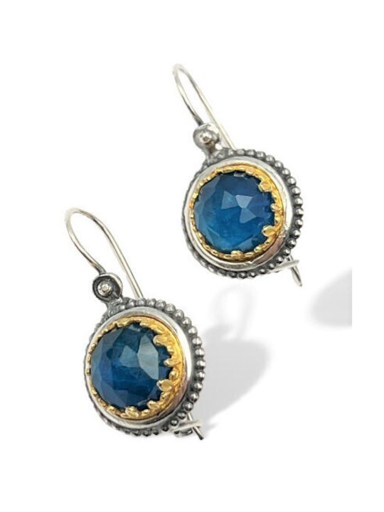 Earrings made of Silver Gold Plated