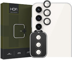 Hofi CamRing PRO+ Προστασία Κάμερας Tempered Glass Μαύρο για το Galaxy S23 FE
