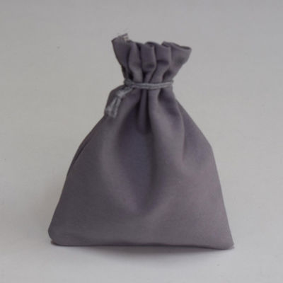 Decocraft Stoff Beutel als Geschenk Gray 14x18cm.