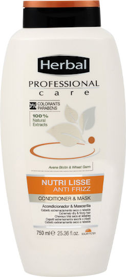 Herbal Hispania Haarmaske Für Anti-Frizz 750ml
