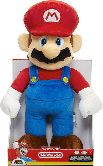 Anna Club Plüsch Super Mario Jumbo Basic Plush Mario 50 cm