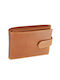 The Chesterfield Brand Men's Leather Card Wallet with RFID Tabac Brown