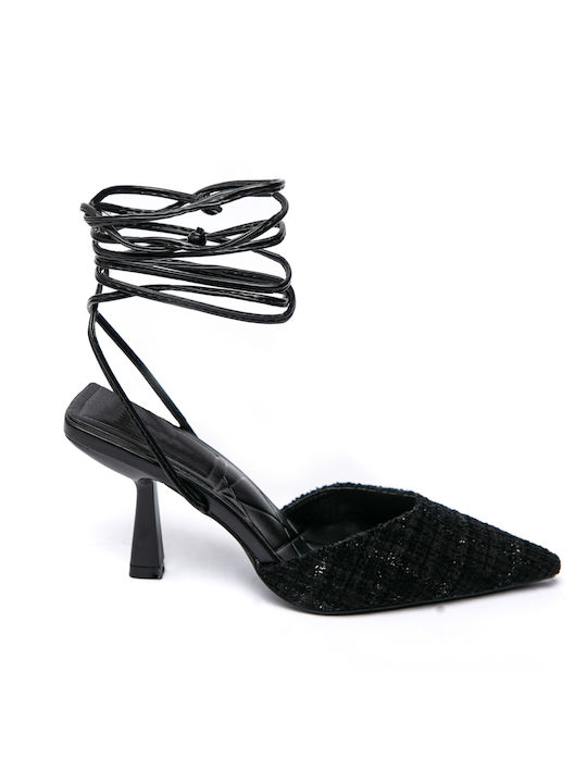 Malesa Pointed Toe Black Heels