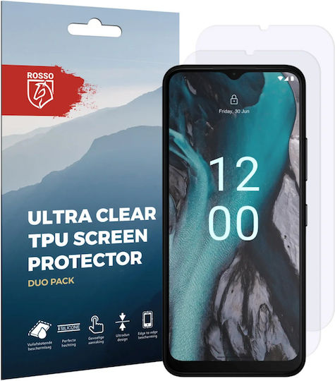 Rosso Ultra Clear Screen Protector 2τμχ (Nokia C22)