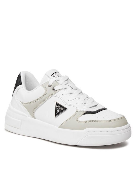 Guess FLPCLK-ELE12 Damen Sneakers Weiß