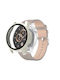 Tempered Glass Watch Protective Case Plastikhülle in Weiß Farbe für Huawei Watch GT 3 46mm