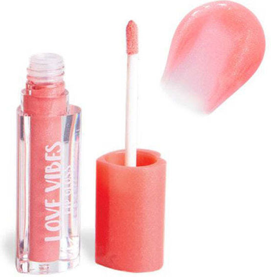 Magic Studio Love Vibes Luciu de buze 02 Shimmer Pinky Peach 3gr 3ml