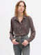 GAP Women's Long Sleeve Shirt cashmere brown
