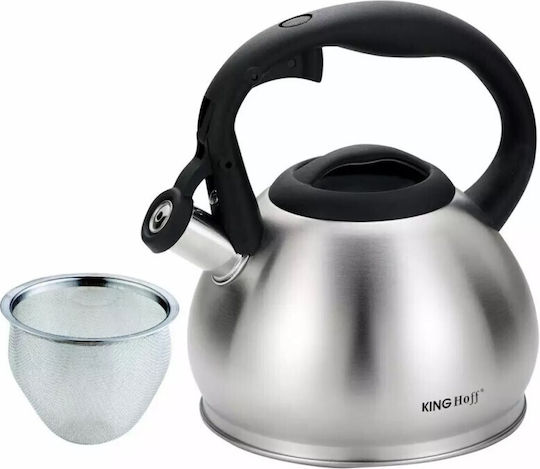 KING Hoff Τσαγιέρα με Φίλτρο Ανοξείδωτη 1200ml KING Hoff Τσαγιέρα με Φίλτρο Ανοξείδωτη 1200ml