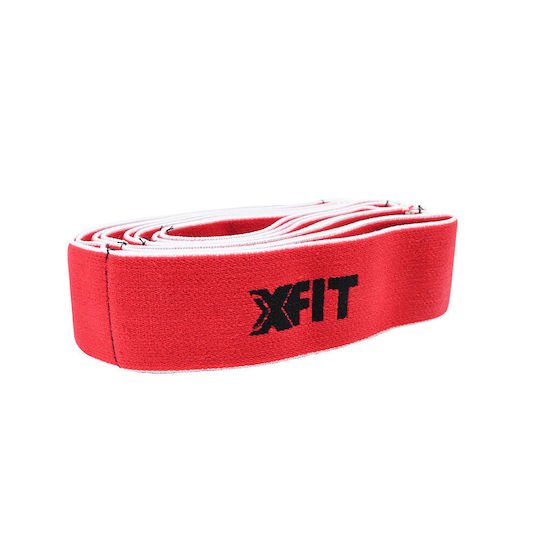 X-FIT Band Bandă de rezistență pentru exerciții Bucla Roșu 1.2m