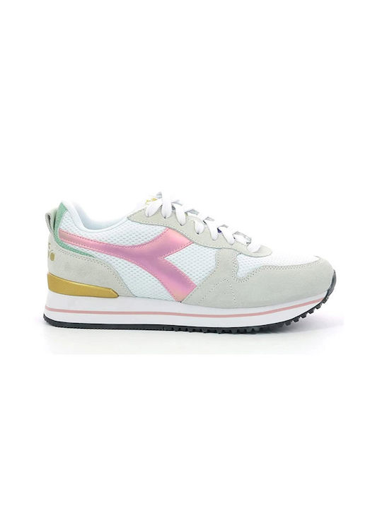 Diadora Γυναικεία Sneakers Ροζ / Λευκά