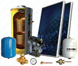 Sonne Τ Σύστημα Βεβιασμένης Κυκλοφορίας 200lt/4m² Glass για Αντλίες Θερμότητας Τριπλής Ενέργειας