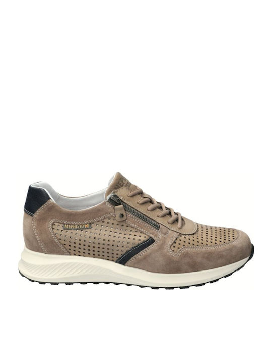 Mephisto Ανδρικά Ανατομικά Sneakers Γκρι