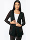 Dress Up Damen Blazer Black