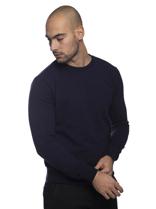 Vera Men's Long Sleeve Blouse dark blue