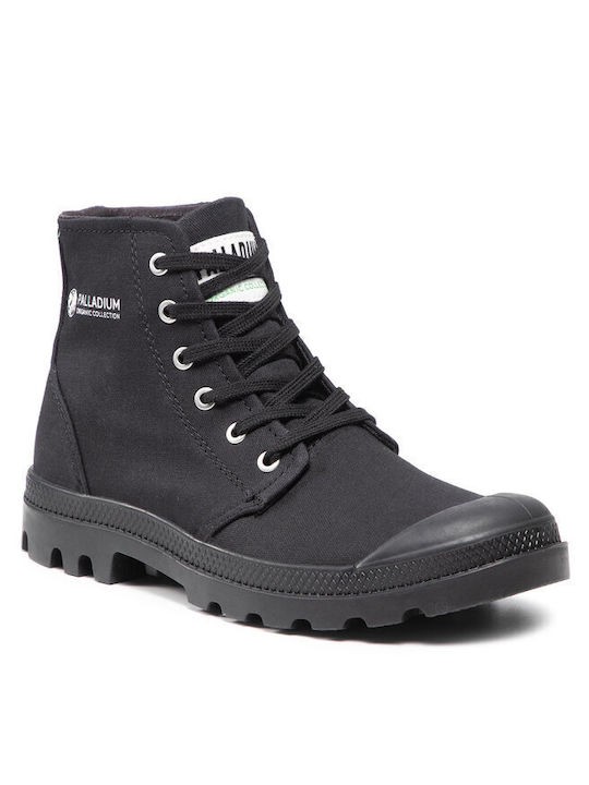 Palladium Pampa Γυναικεία Μποτάκια ΜΑΥΡΟ