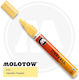 Molotow One4all Ακρυλικός Μαρκαδόρος Κίτρινος 4mm