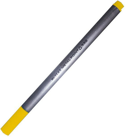 Etafelt Hi-Text Markere de Proiectare Galben 12buc