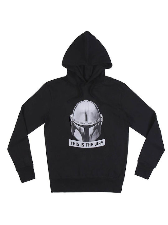 Cerda Hoodie Star Wars Black Cotton