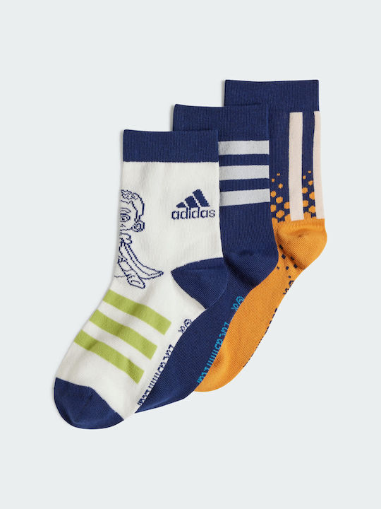 Adidas Șosete pentru Copii Înălțime până la genunchi Albe