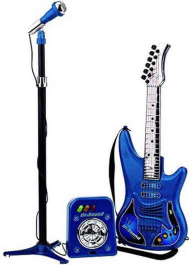 Reig Musical Instrument Set Guitar & Microphone