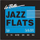 La Bella Jazz Flats Light Σετ Χορδών Ηλεκτρικής Κιθάρας 11 - 50"