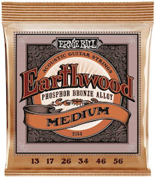 Ernie Ball Earthwood Einstellen Phosphor-Bronze...