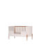 Santa Bebe Βρεφική Κούνια Λευκή για Στρώμα 70x140cm