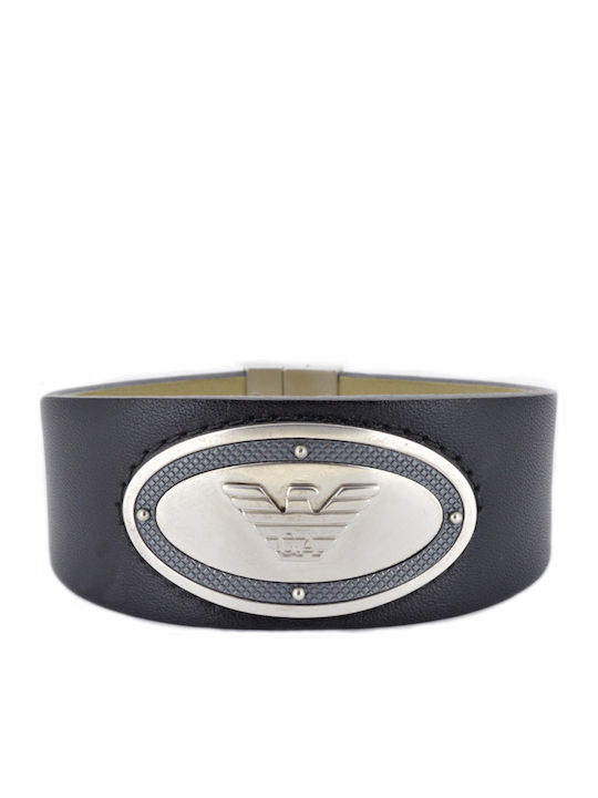 Emporio Armani Herren Armband aus Leder