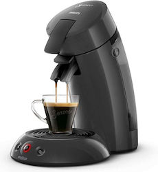 Philips Senseo Original Eco Kaffeemaschine für Kapseln Senseo Druck 1bar Schwarz