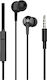 Jellico CT-22 In-ear Handsfree με Βύσμα 3.5mm Μαύρο