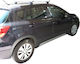 Nordrive Μπάρες Οροφής Αλουμινίου για Suzuki SX4 S-Cross 2013-2021 (Σετ με πόδια) Ασημί