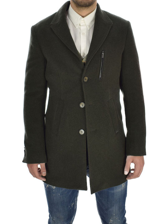 Premium Men's Coat Khaki