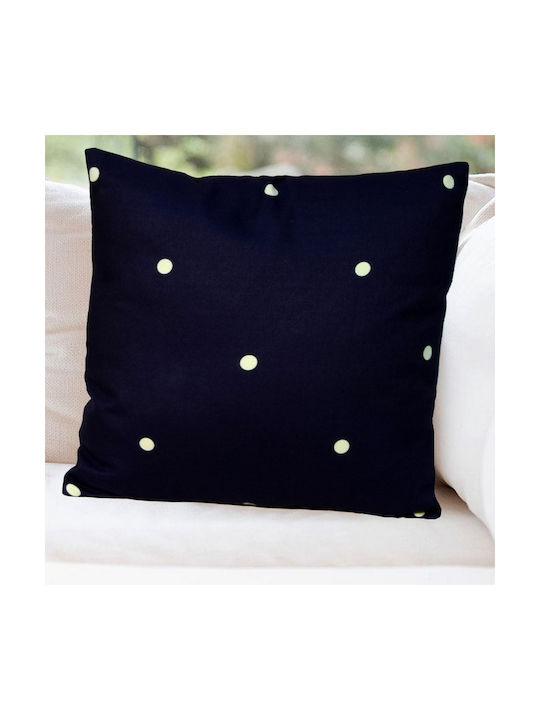 Vasilas Home Zierkissen Crystalia Blau 45x45cm