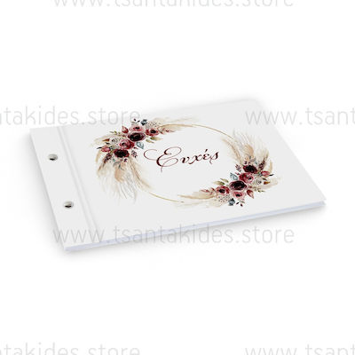 Tsantakides Wedding Wish Book Red