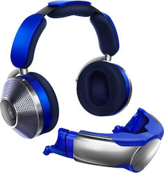 Dyson Fără fir/Cablat Over Ear Casual Use Căști cu o durată de funcționare de 50 ore și încărcare rapidă Ultra Blue