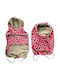 Woofmoda Hundemantel Wasserdicht Rosa XXLarge mit Rückenlänge 45 cm.