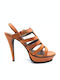 Sandalen Orange