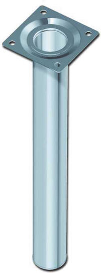 Metallic Furniture Leg Suitable for Table / Coffee Table 3x3x40cm White