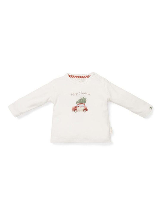 Little Dutch Kids Blouse Long Sleeve White