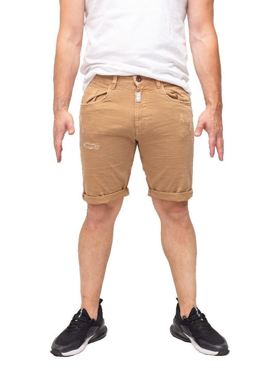 Cover Jeans Men's Shorts Beige