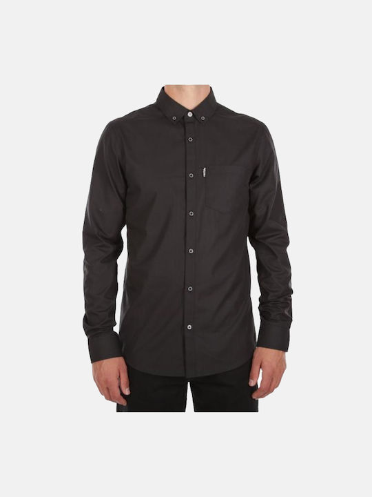 Iriedaily Men's Shirt Long Sleeve Black