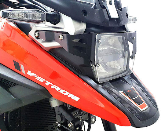 Cosmo Motorrad-Scheinwerferschutz Transparent
