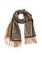 Verde Women's Wool Scarf Brown