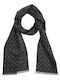 Verde Men's Scarf Black