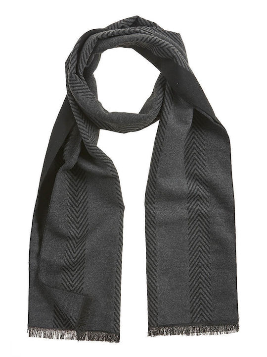 Verde Men's Scarf Black